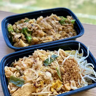 Pad Thai &amp; Pad See Ewe