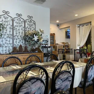 the dining room