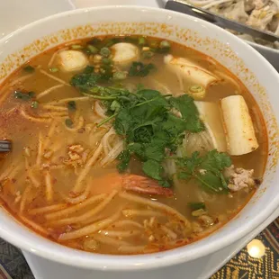 Tom Yum Noodles