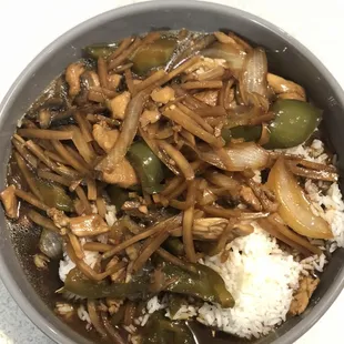 Prik Delight add chicken and medium spice.