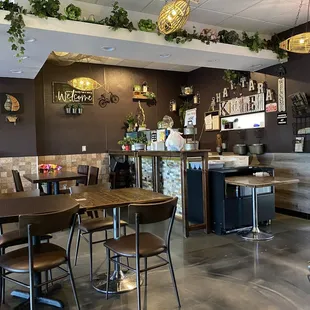 Inside of restaurant