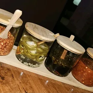 Spice rack is a must for spicy lovers