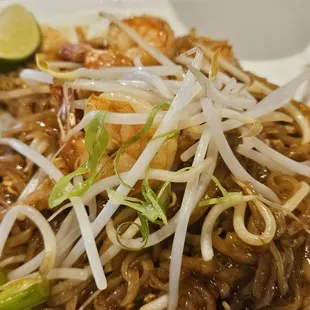 Pad Thai with shrimp