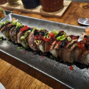 Thai Tara sushi roll is absolutely phenomenal