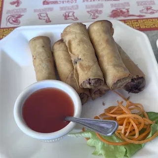 3. Chicken Fried Spring Rolls