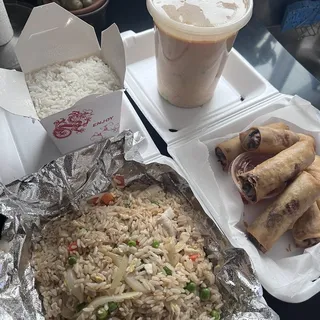 3. Vegetarian Fried Spring Rolls