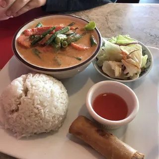 18. Panang Curry Lunch