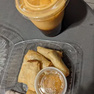 Thai Iced Tea with Boba