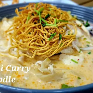 Kao Soi Curry noodle bowl. Perfection!