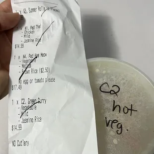 Shows curry discrepancy...