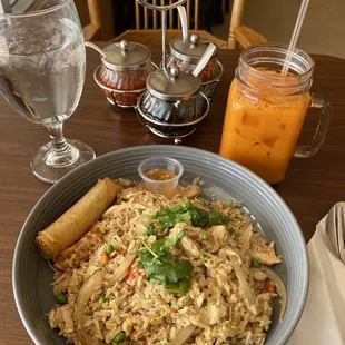 Thai fried rice lunch special