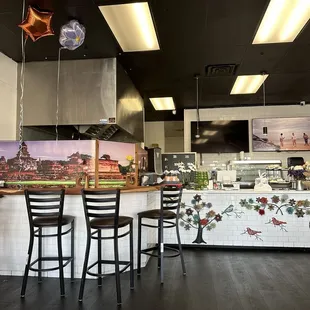 donuts, interior