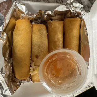 Chicken egg rolls