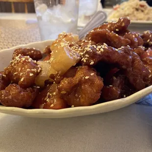 Sesame chicken