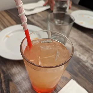 Strawberry lemonade