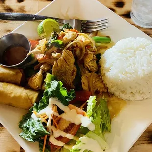 3. Lunch Thai Chicken Basil