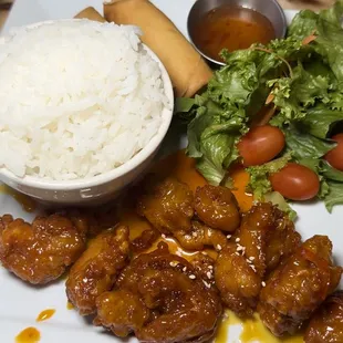 Orange chicken