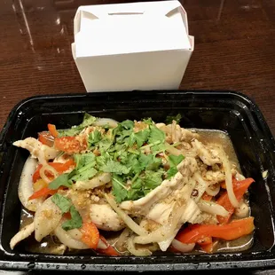 Garlic and pepper chicken