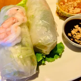 Summer Rolls with Shrimp