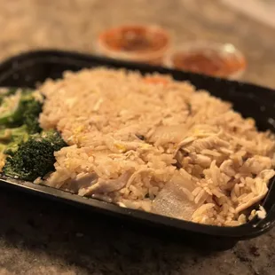 Thai Fried Rice with chicken