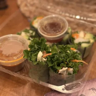Fresh Avocado Spring Roll