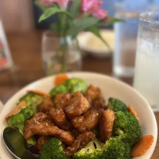 Sweet crispy chicken