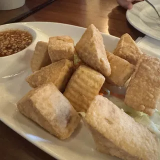 Golden Fried Tofu