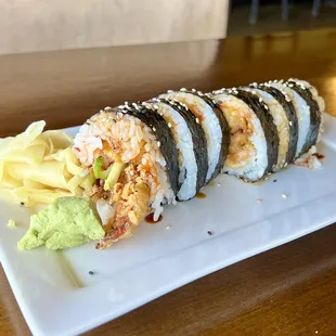 Super spider shrimp roll. Yum!