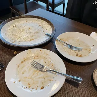 What was left of our Drunken Noodle (Pad Kee Mau)