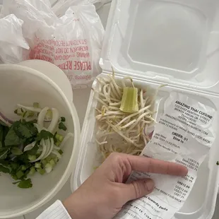 What's in this photo? Not the limes I was uncharged for.