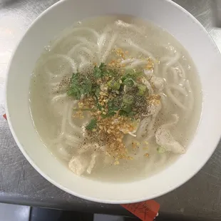 Thai style noodle soup