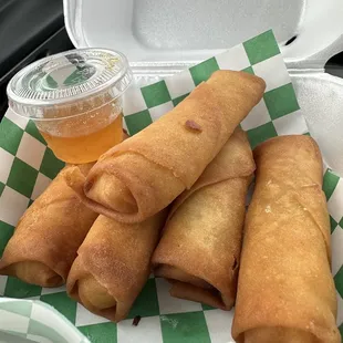 Baby Veggie Egg Rolls