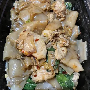 Pad see ew dinner to go