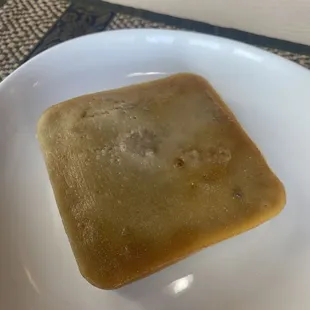 Taro coconut custard