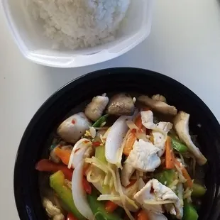 Spicy Thai Ginger Chicken