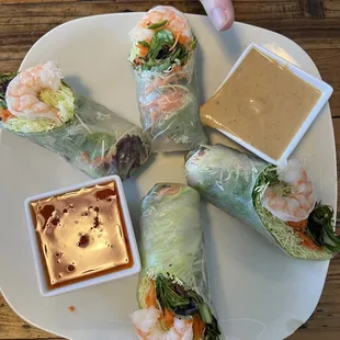 Fresh Shrimp Rolls