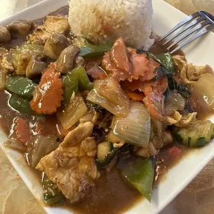 Chicken chili paste