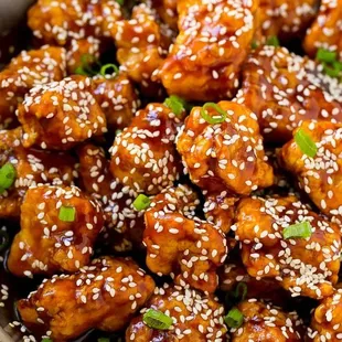 What Sesame Crispy Chicken SHOULD look like.