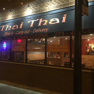 Glad to have Thai Thai in our neighborhood, and the newly renovated digs are inviting.