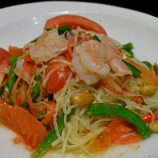 Shrimp Papaya Salad