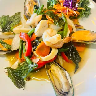 Basil seafood
