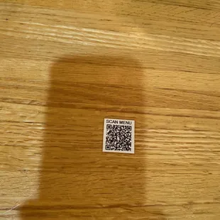 QR code menu
