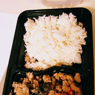 Awesome Basil Chicken and Golden Rolls!!