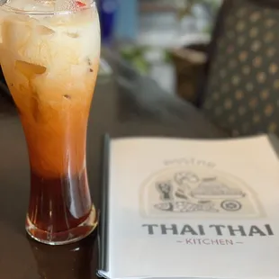 Thai iced tea