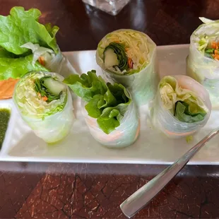 Shrimp Salad Rolls