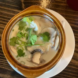 Tom Kha with tofu