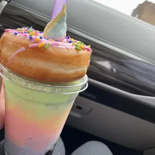 Unicorn bubble tea (limited time)