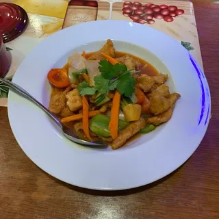 Thai Sweet and Sour Entree