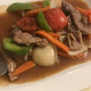 Pepper Steak Entree