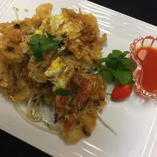 Fried Mussel Pancakes by Kamol
